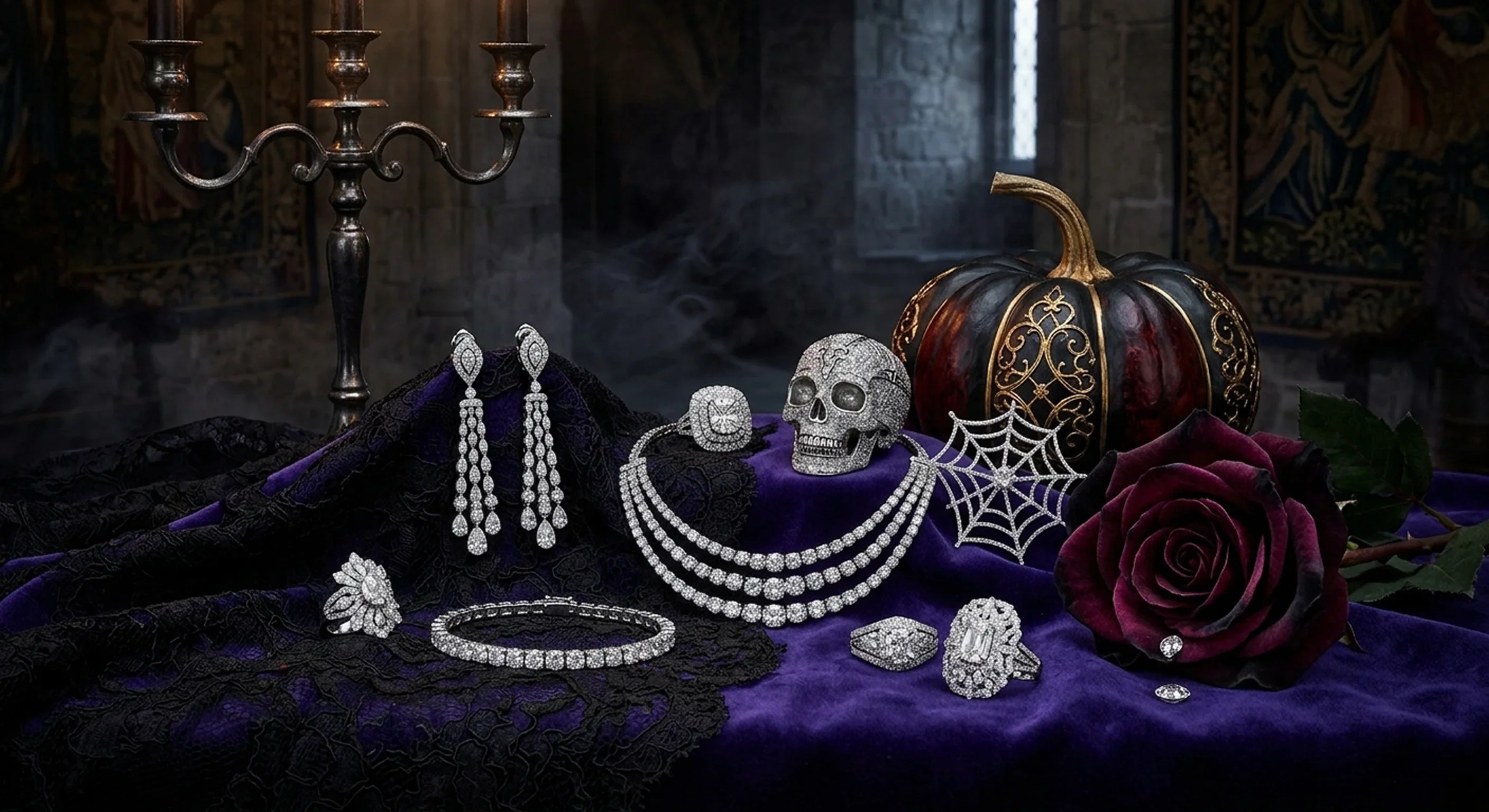 Halloween Jewellery in the USA: How to Add Diamonds to a Costume or Party Look