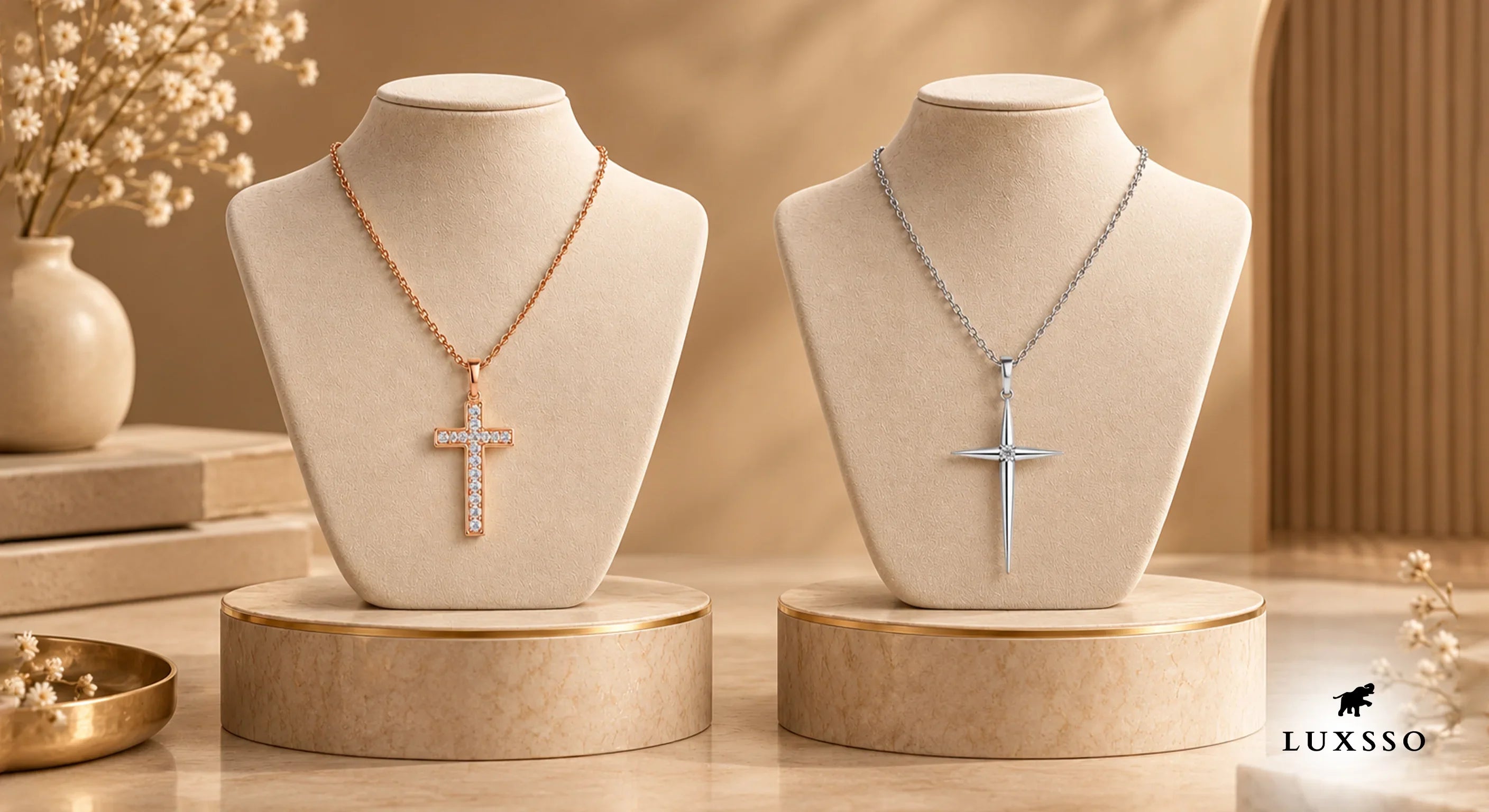 Religious jewellery gifts for baptism, communion and confirmation