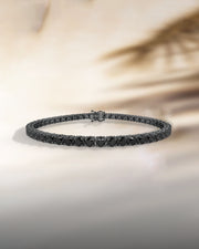7.50ct Eclipse Natural Black Diamond Bracelet