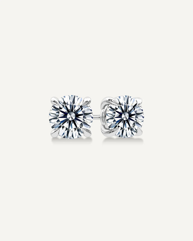 1.00CT TDW GIA Certified Diamond Allure Stud Earrings