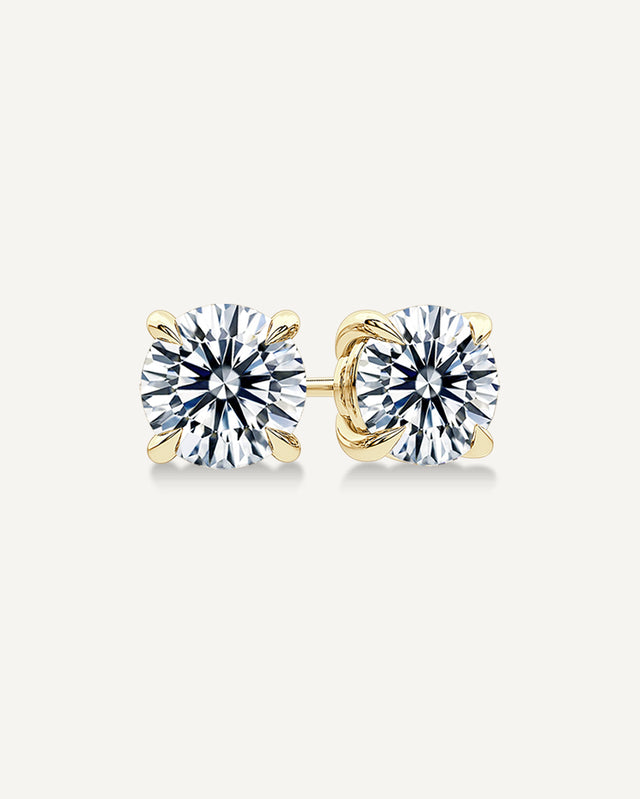 1.50CT TDW GIA Certified Diamond Allure Stud Earrings