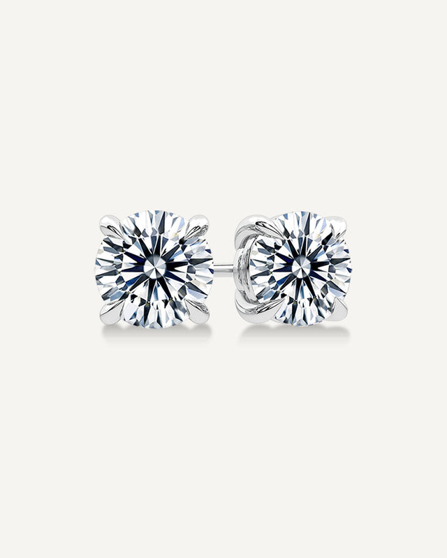 1.80CT TDW GIA Certified Diamond Allure Stud Earrings