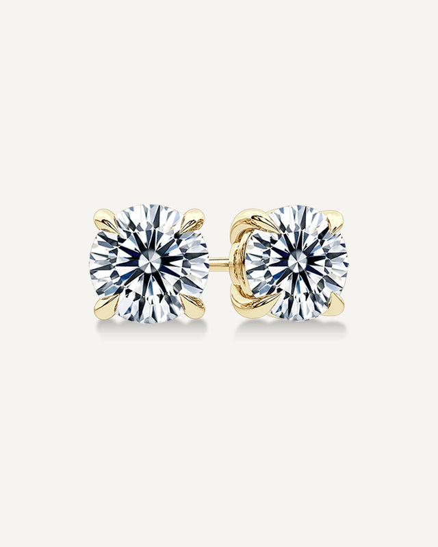 2.00CT TDW GIA Certified Diamond Allure Stud Earrings
