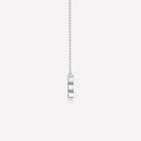 Alphabet E Diamond Pendant