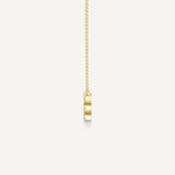 Alphabet E Diamond Pendant