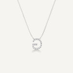 Alphabet G Diamond Pendant