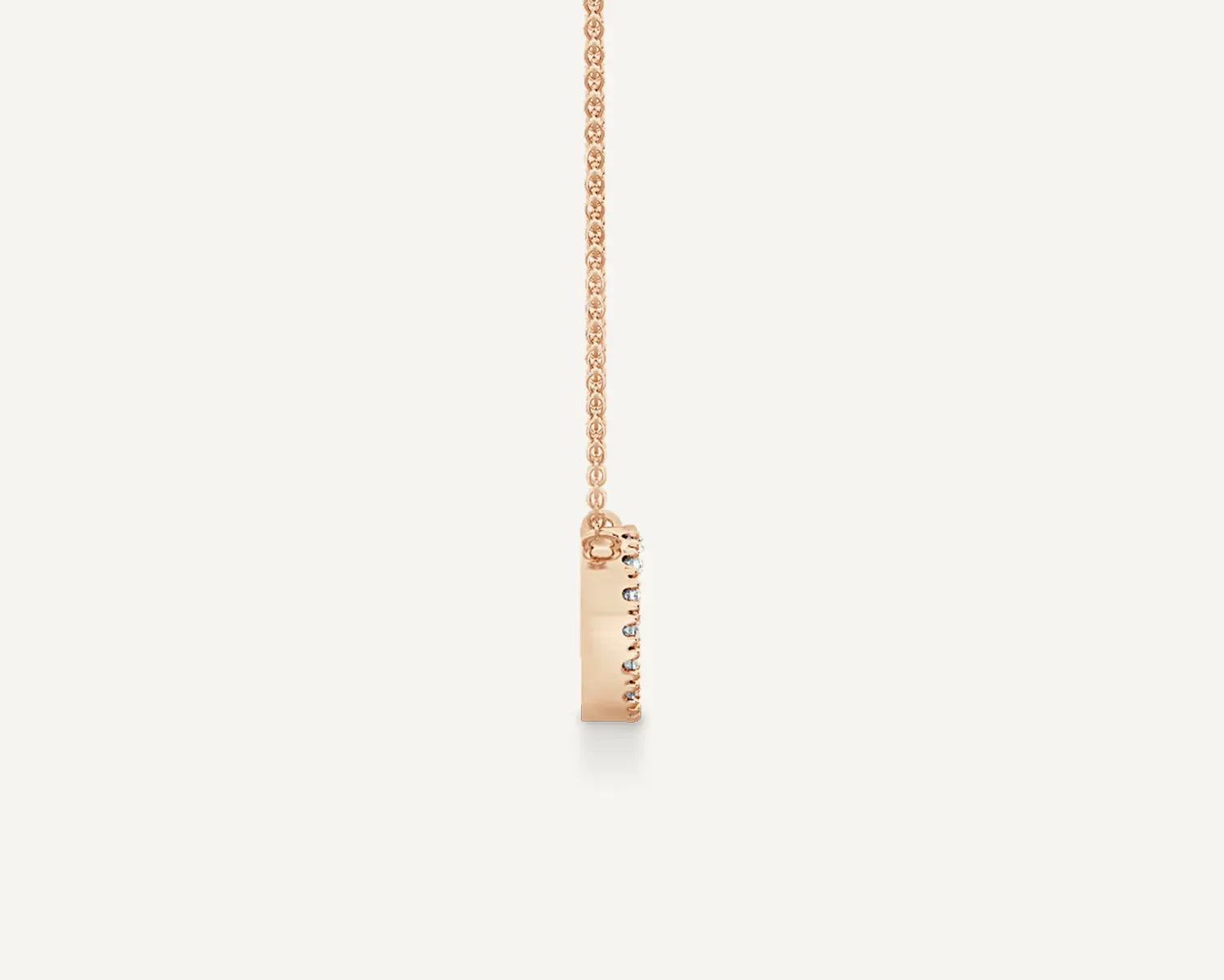 Alphabet G Diamond Pendant