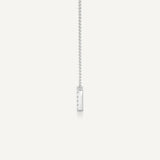 Alphabet M Diamond Pendant