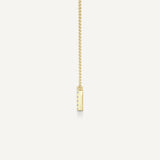 Alphabet M Diamond Pendant