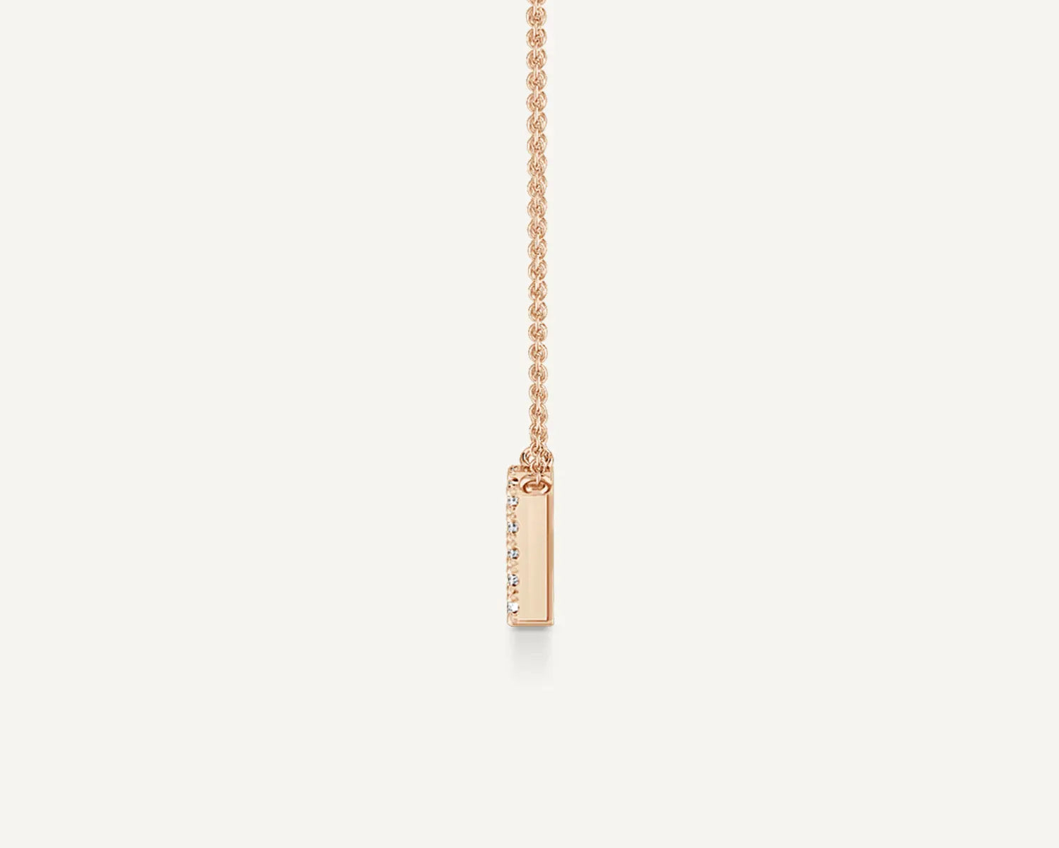 Alphabet N Diamond Pendant