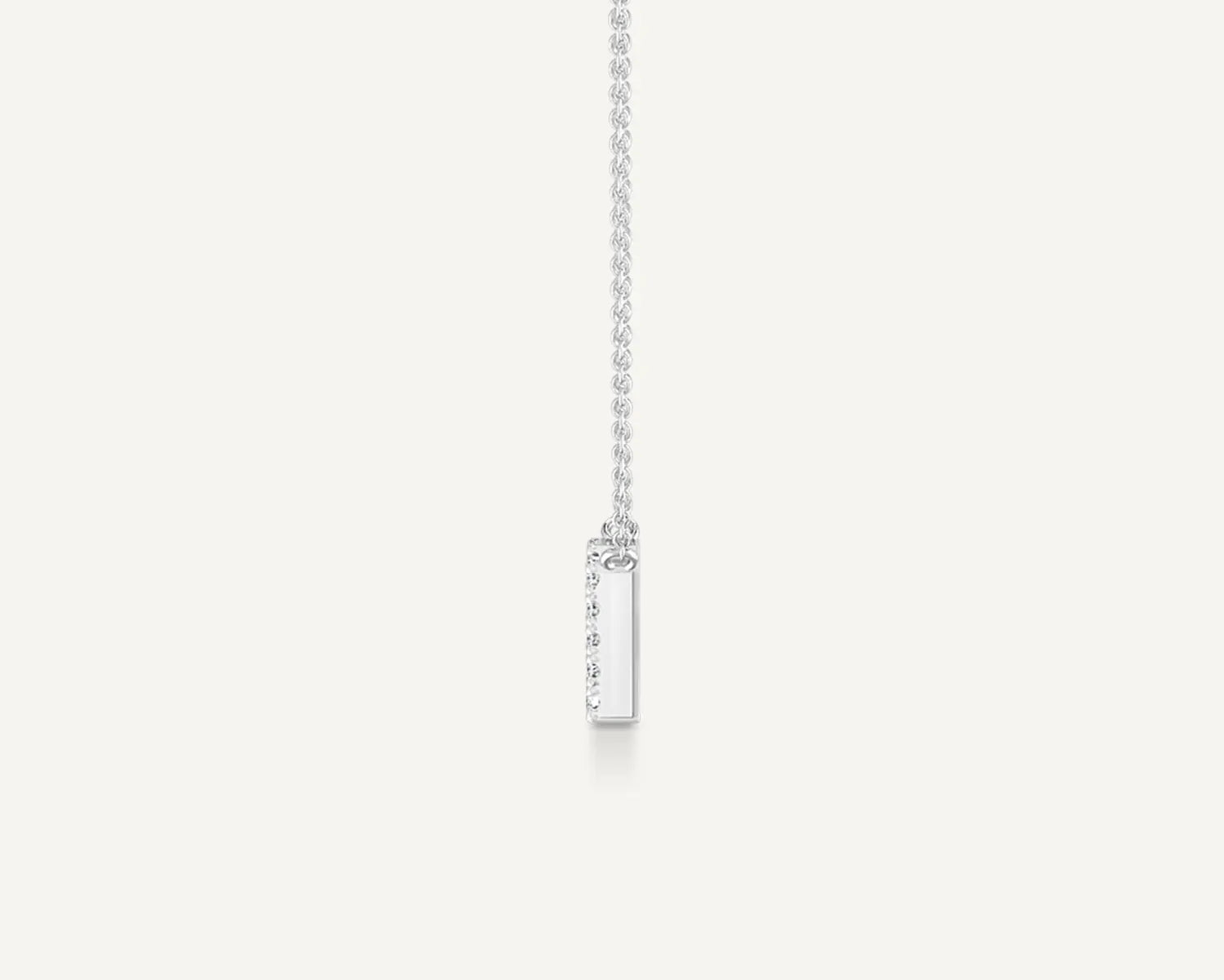 Alphabet N Diamond Pendant