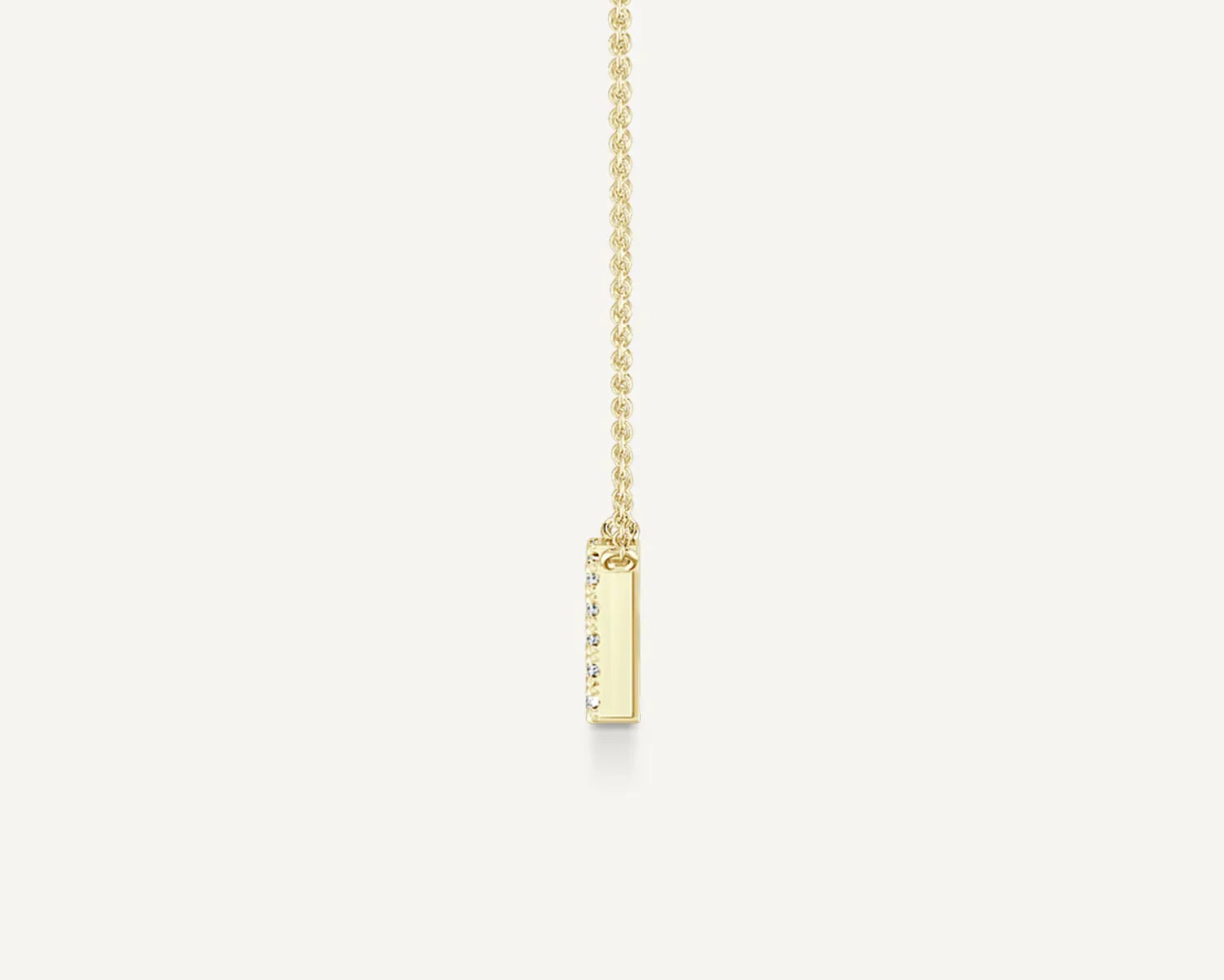 Alphabet N Diamond Pendant