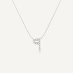 Alphabet P Diamond Pendant