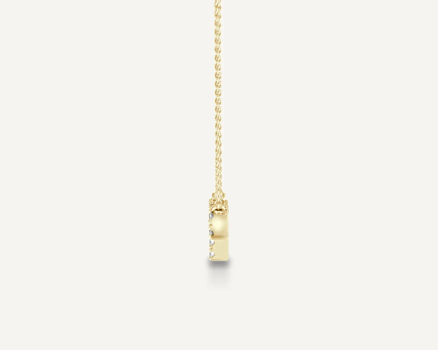 Alphabet P Diamond Pendant