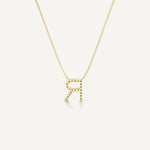 Alphabet R Diamond Pendant