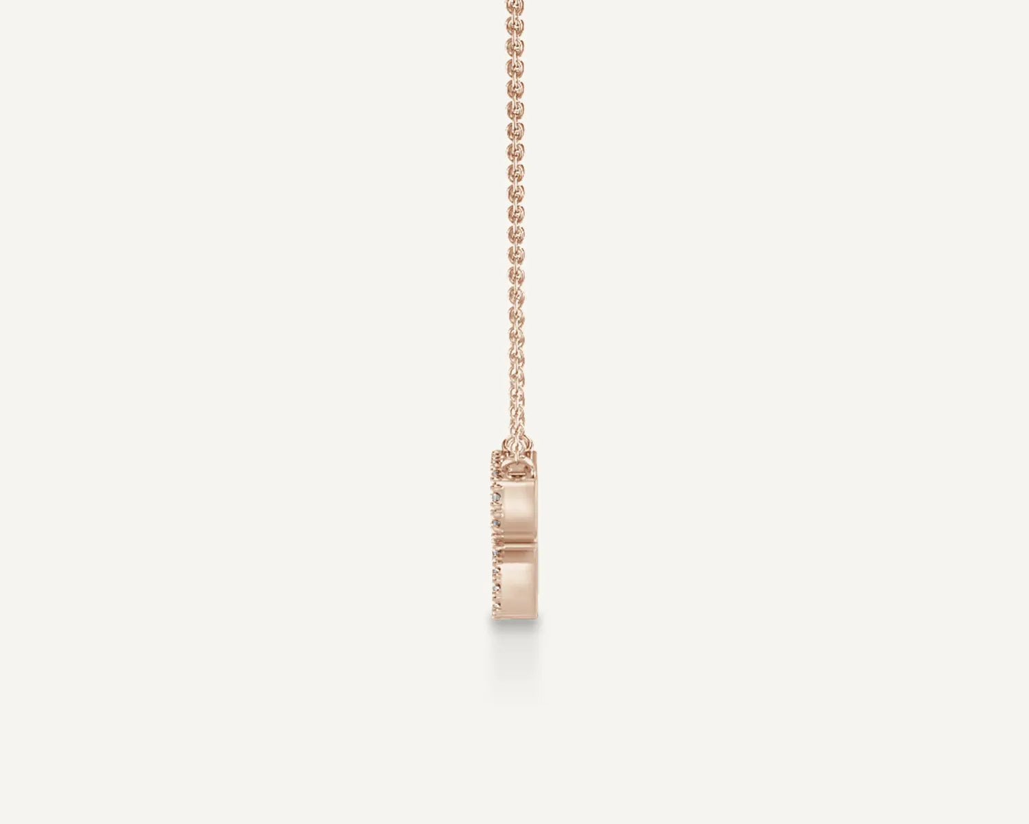 Alphabet R Diamond Pendant