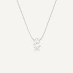 Alphabet S Diamond Pendant