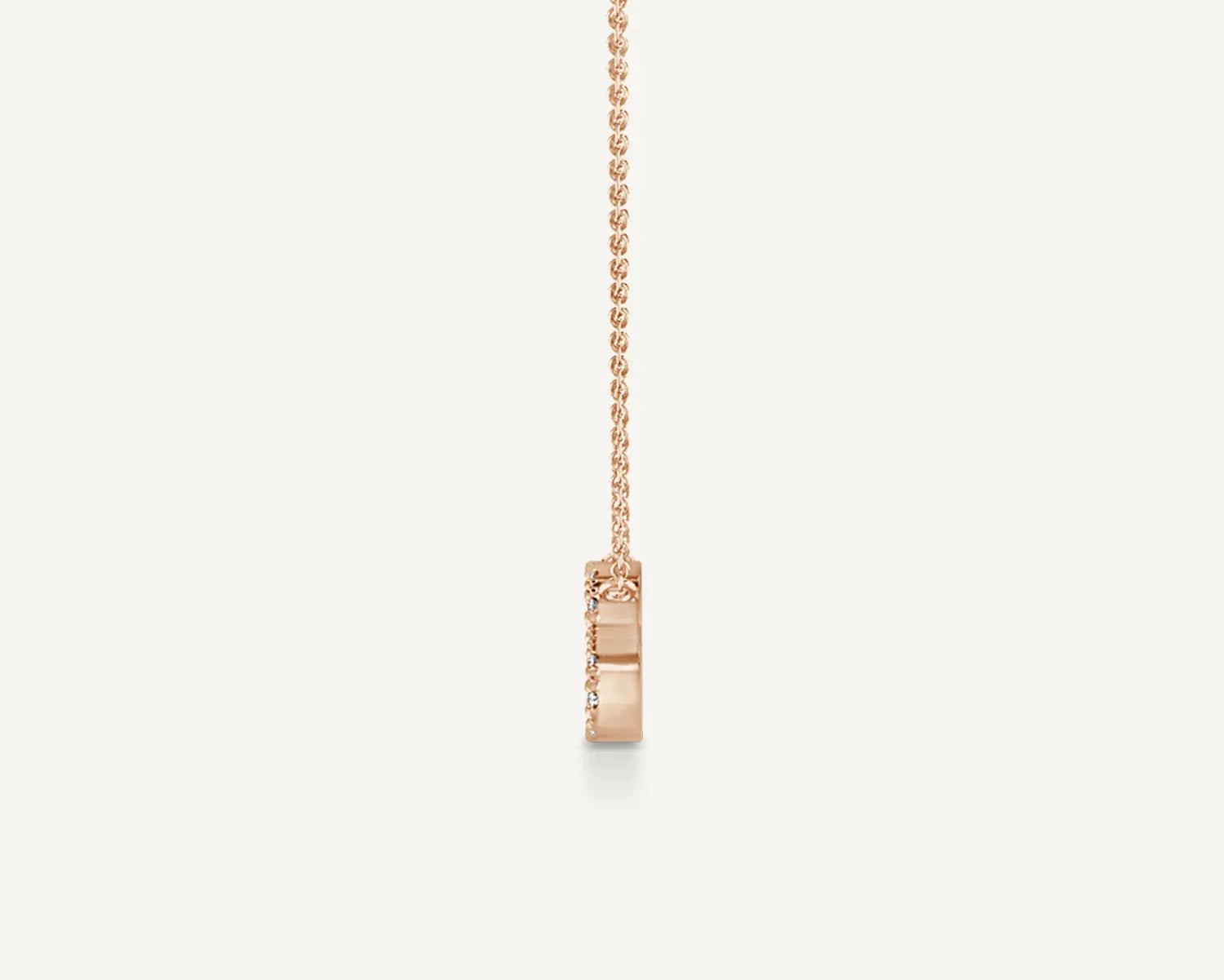 Alphabet S Diamond Pendant