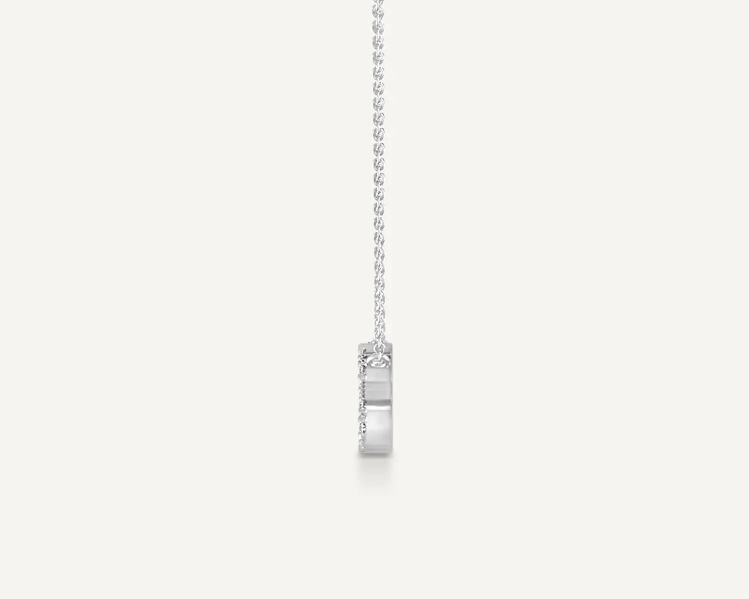 Alphabet S Diamond Pendant