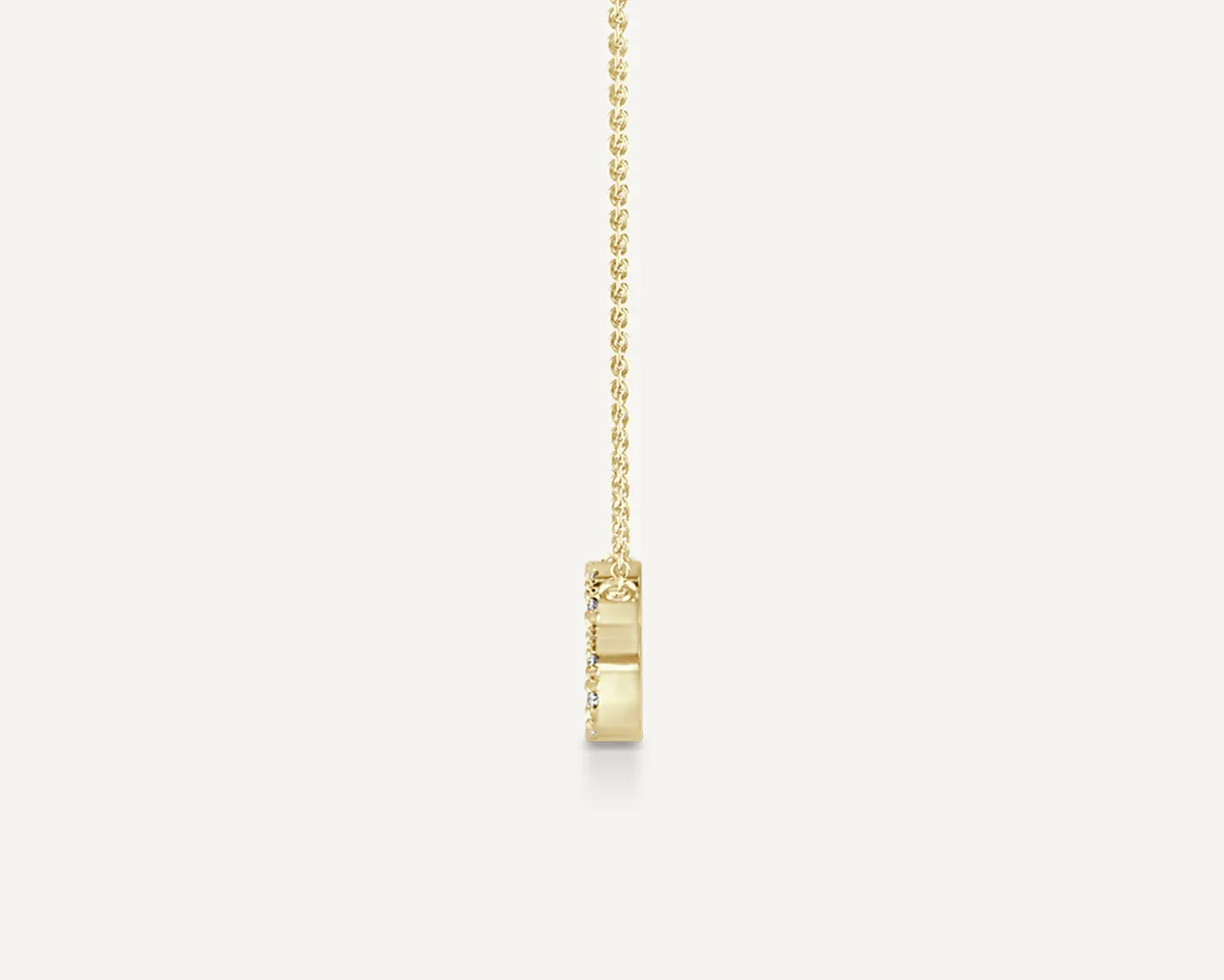 Alphabet S Diamond Pendant