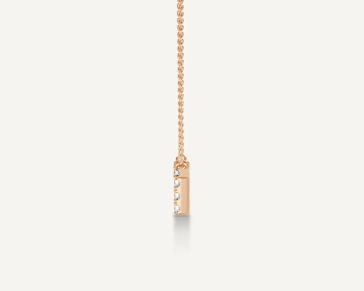 Alphabet T Diamond Pendant