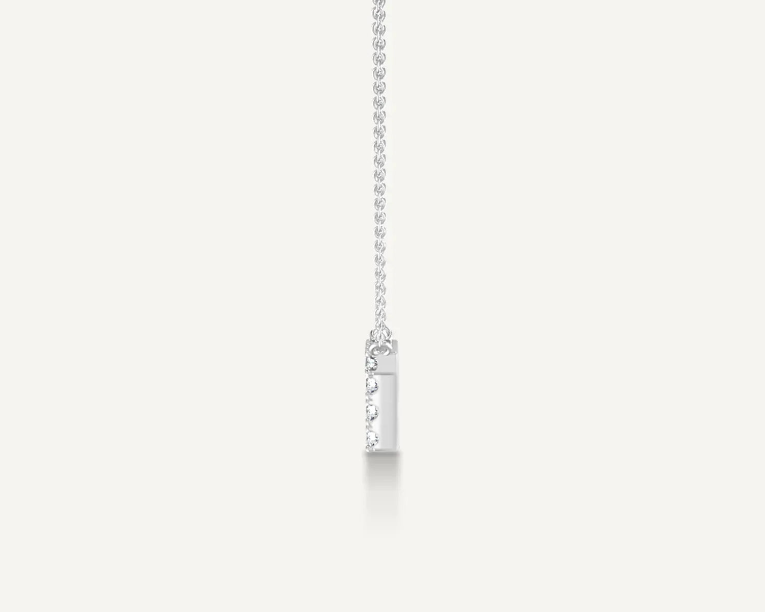 Alphabet T Diamond Pendant