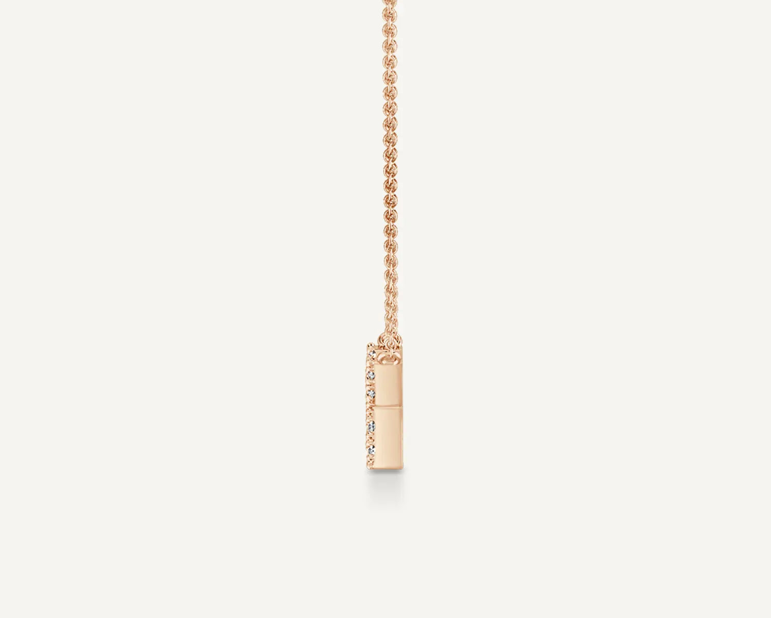 Alphabet X Diamond Pendant