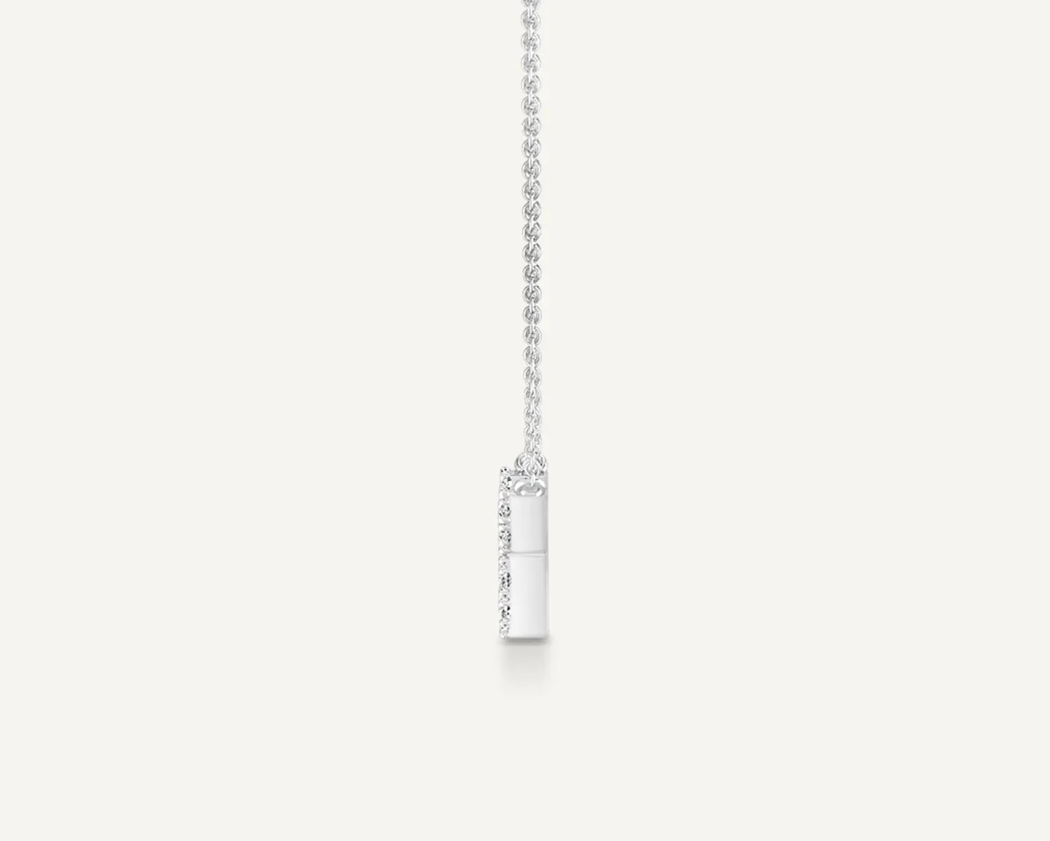 Alphabet X Diamond Pendant