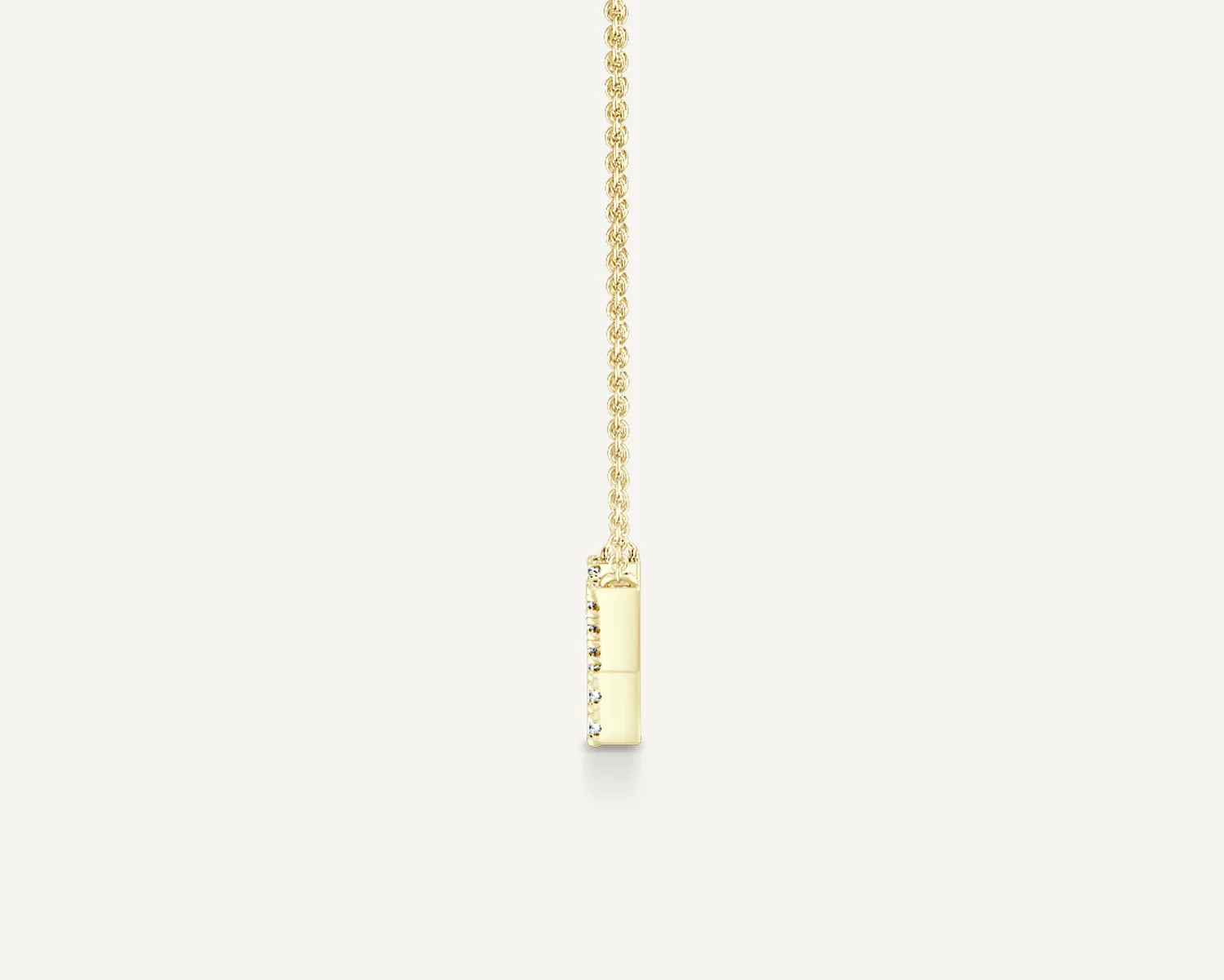 Alphabet Y Diamond Pendant