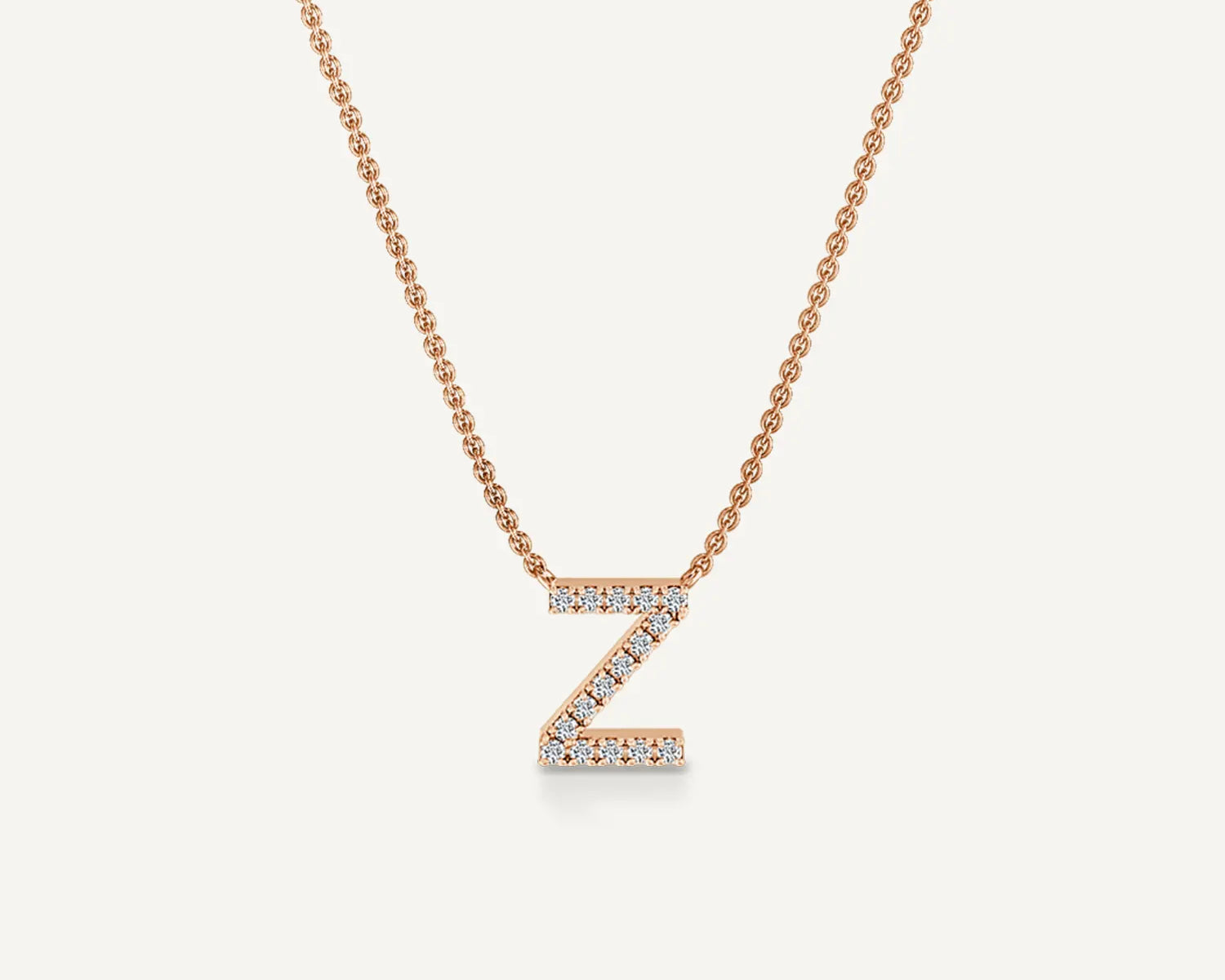 Alphabet Z Diamond Pendant