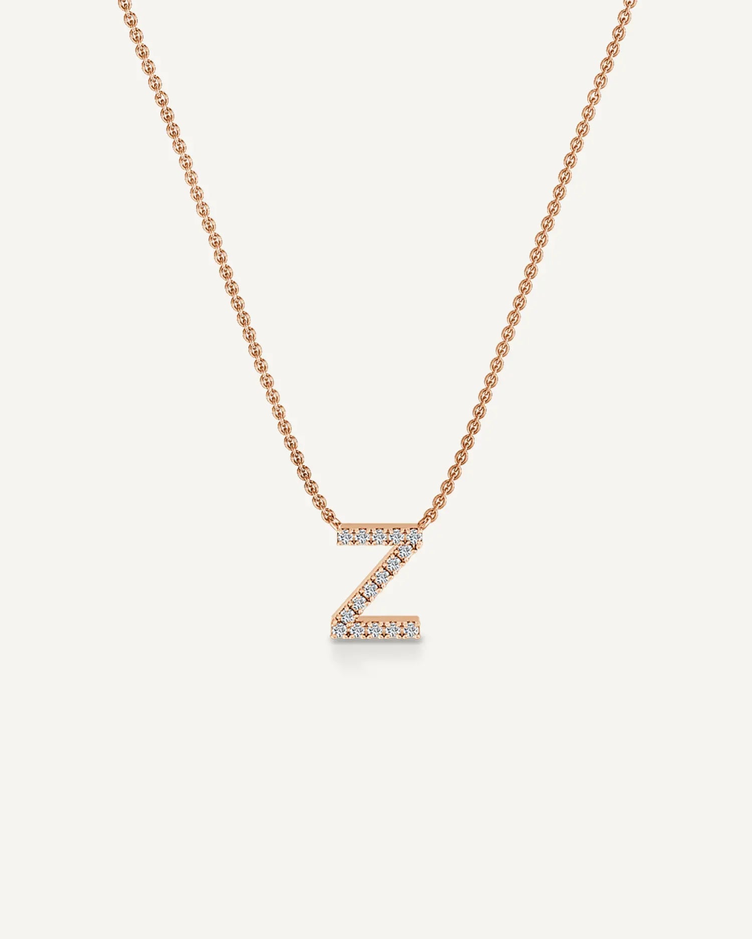 Alphabet Z Diamond Pendant