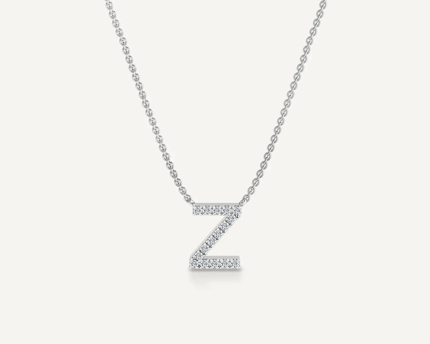 Alphabet Z Diamond Pendant