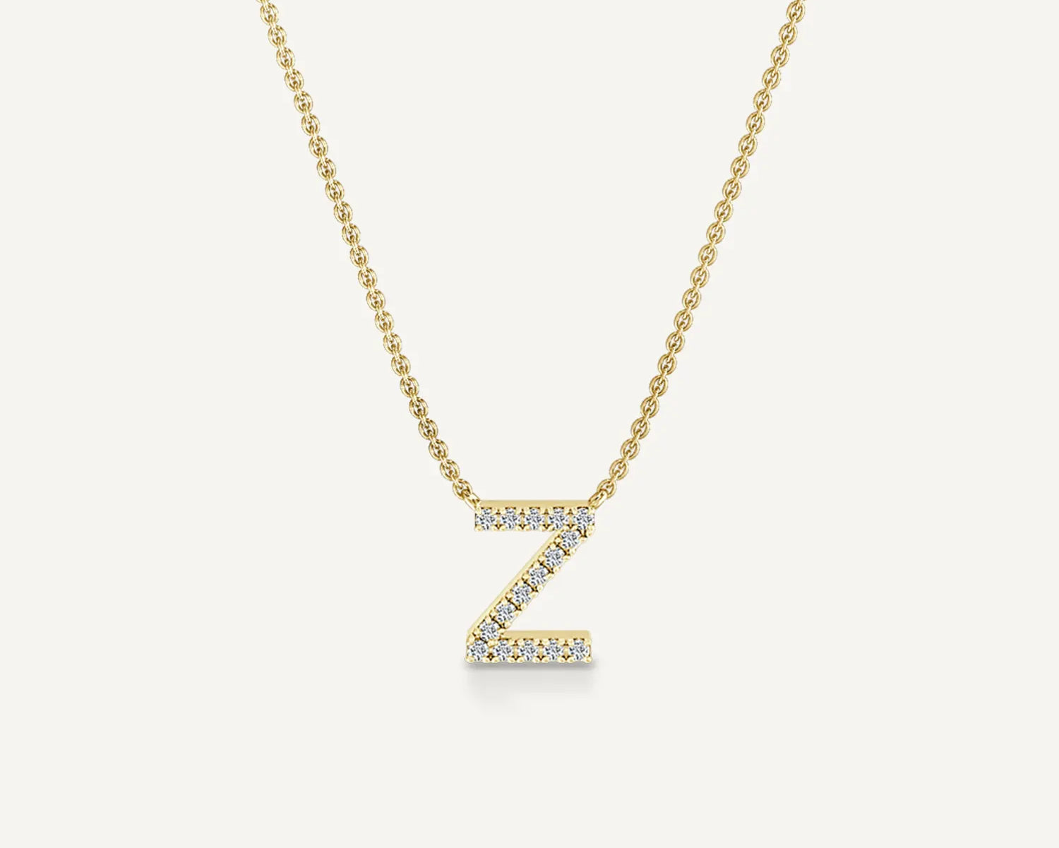 Alphabet Z Diamond Pendant