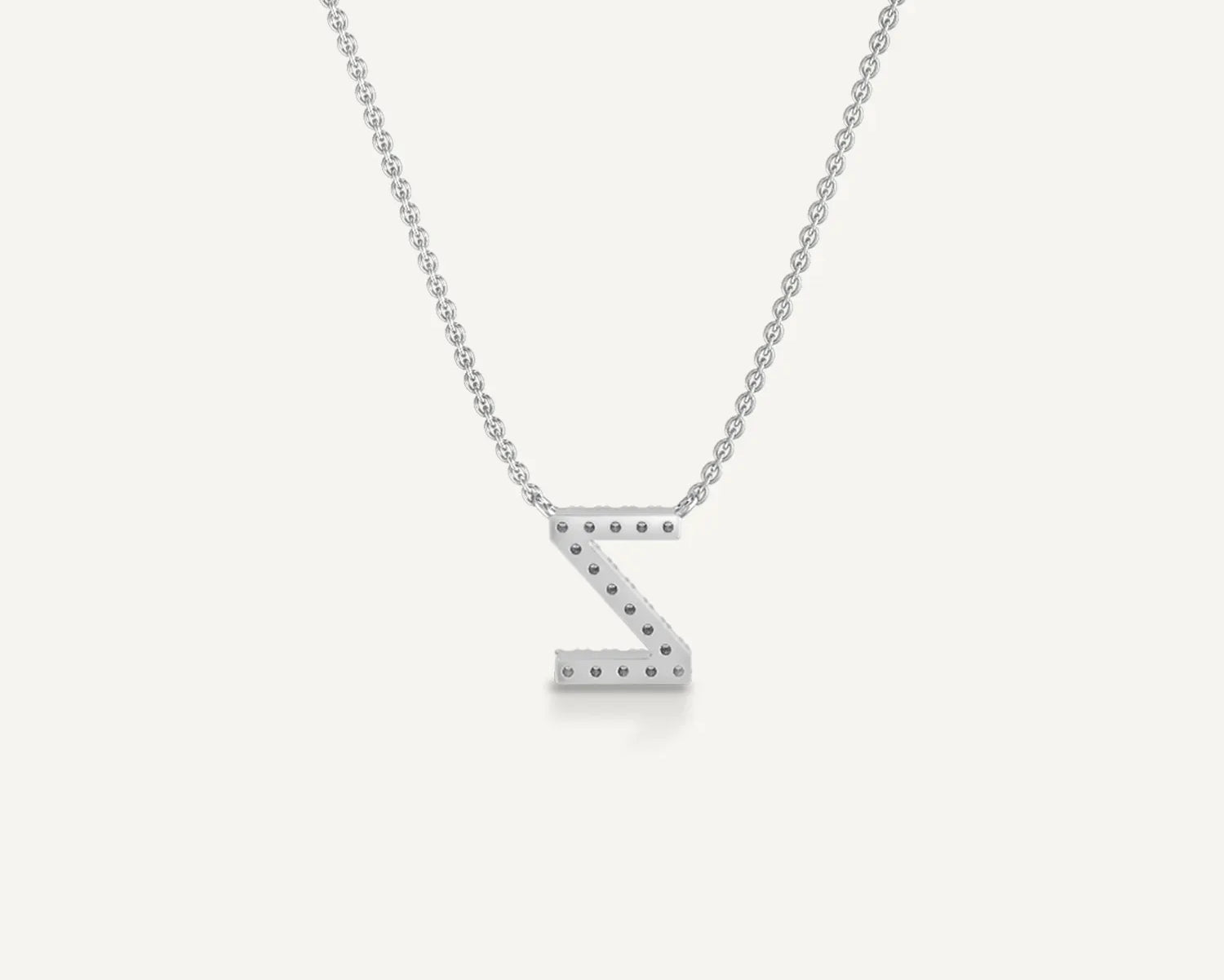 Alphabet Z Diamond Pendant