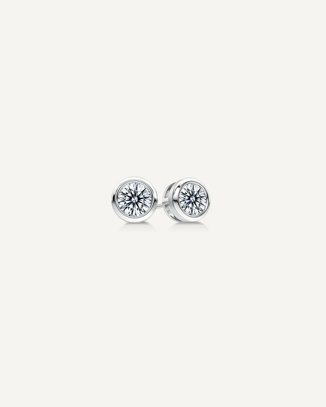 0.30CT TDW Diamond Aura Stud Earrings