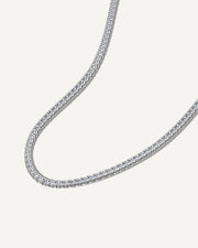 10.80CT Natural Diamond Cascade Tennis Necklaces