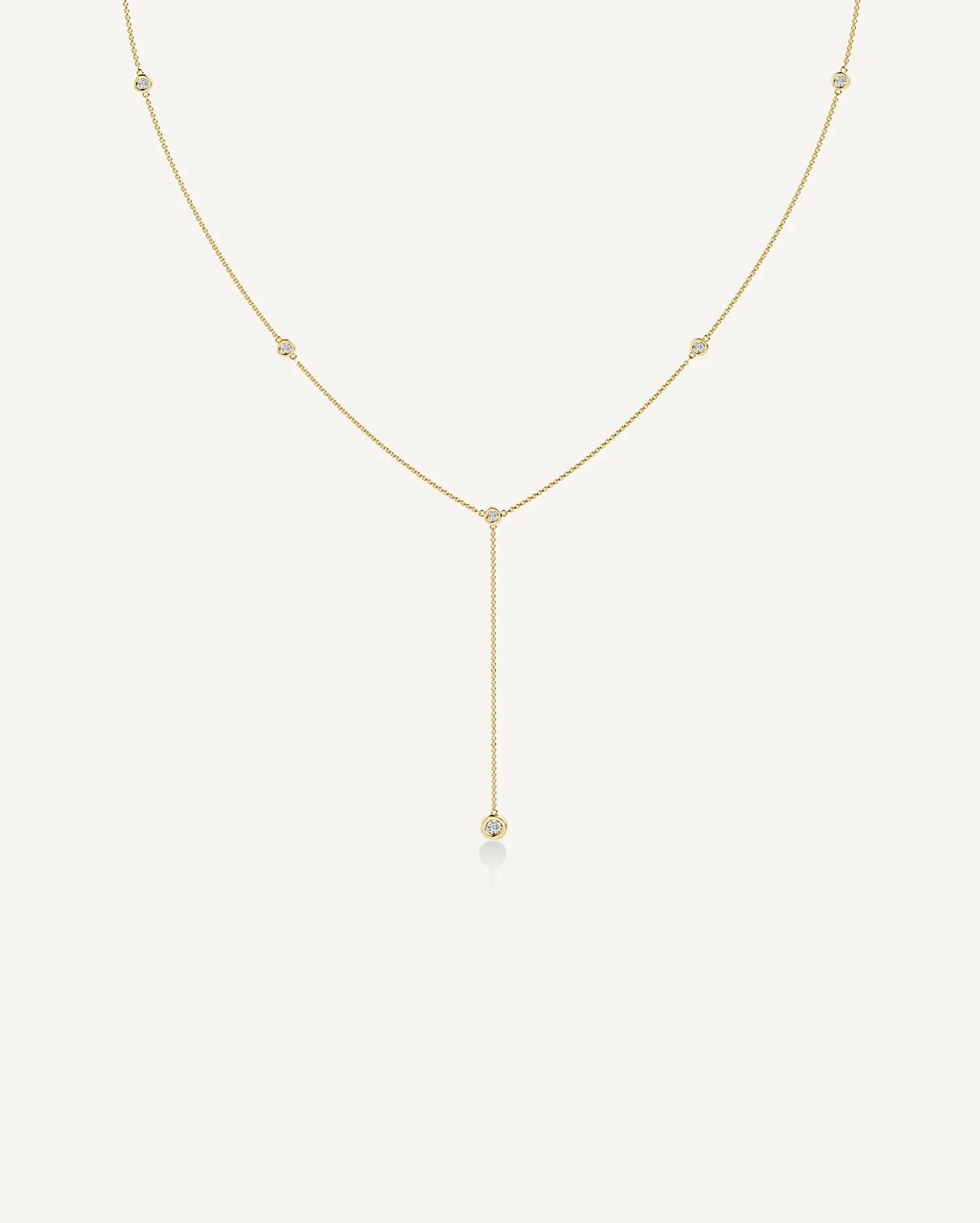 Celestial Bezel Necklace