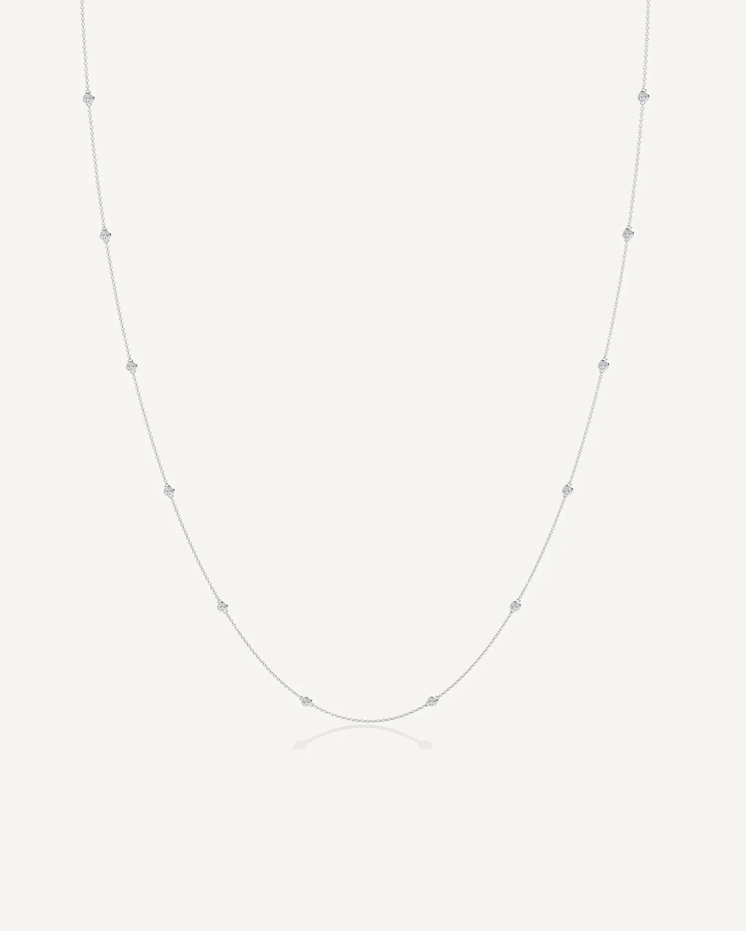 0.36ct Classic Bezel Necklace