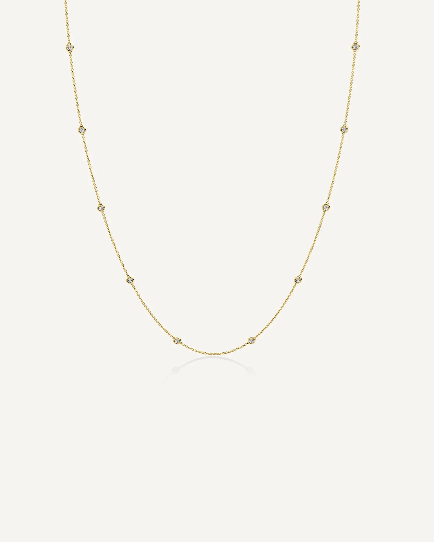 0.60ct Classic Bezel Necklace