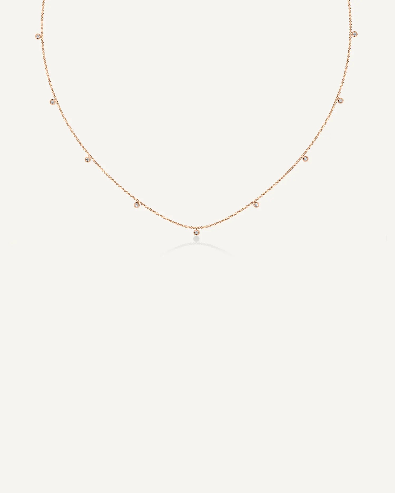 0.65ct Classic Bezel Necklace