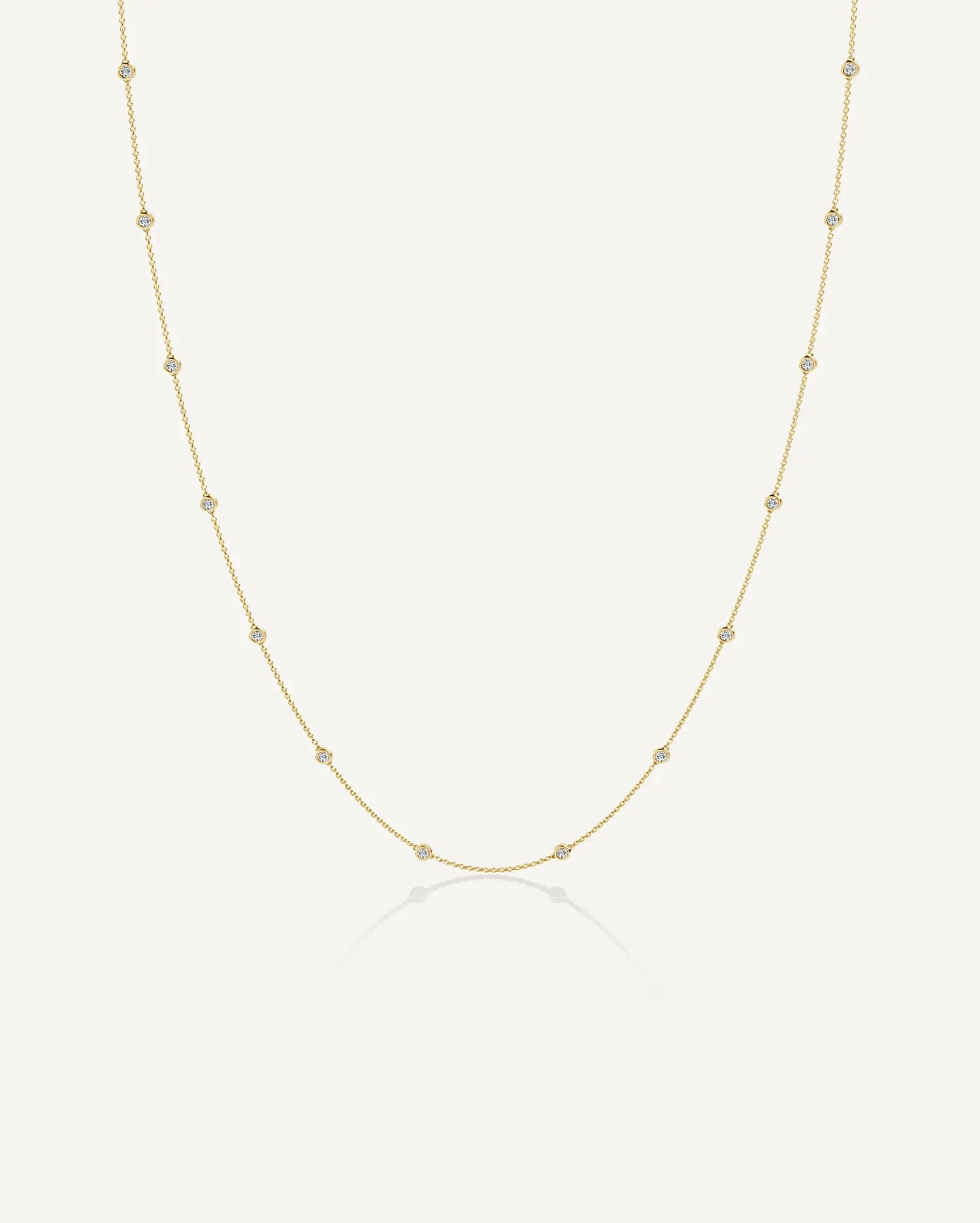 0.70ct Classic Bezel Necklace