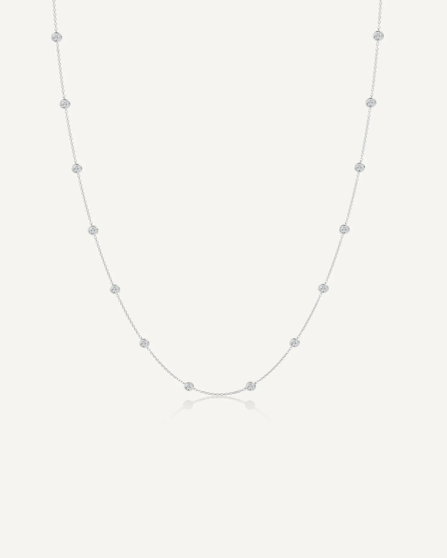 1.26ct Classic Bezel Necklace