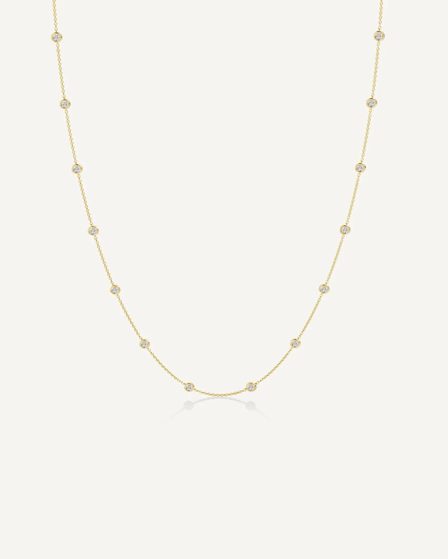 1.26ct Classic Bezel Necklace
