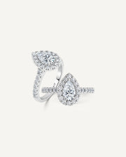 IGI Lab-Created Pear Desire Ring