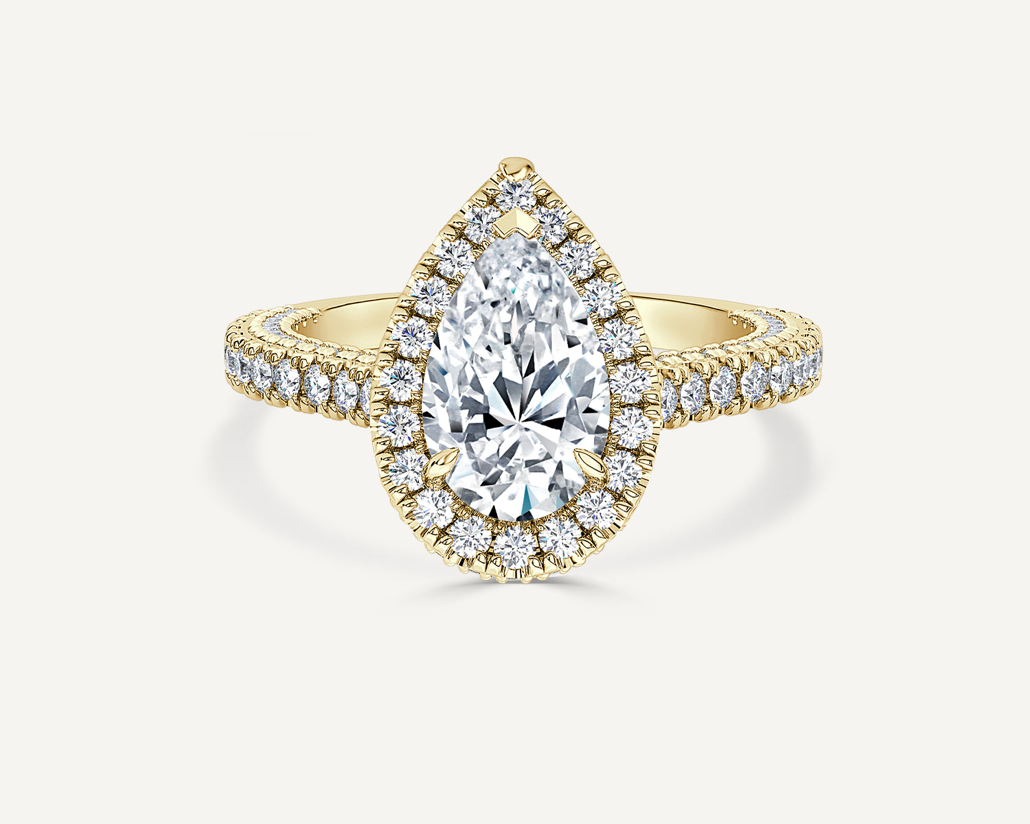 Pear Elysian Ring