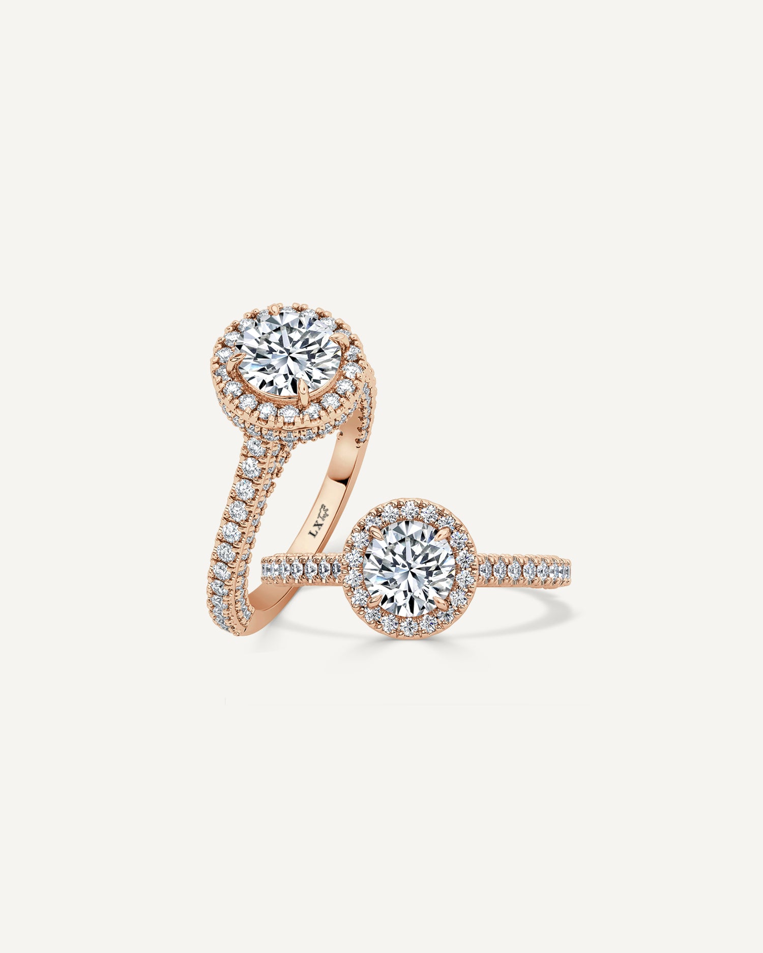 Round GIA Certified Elysian Ring