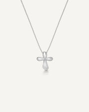 Flow cross pendant
