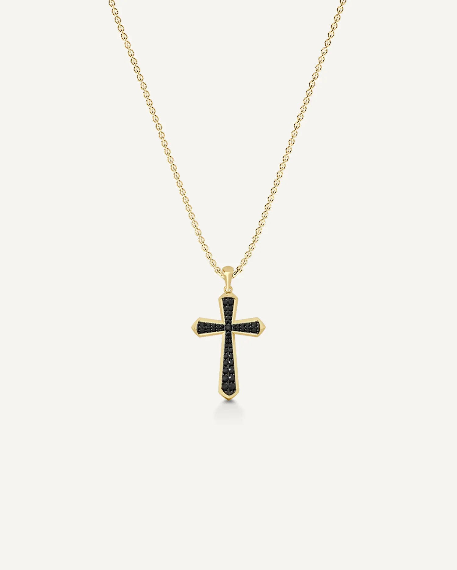 Foundations cross pendant