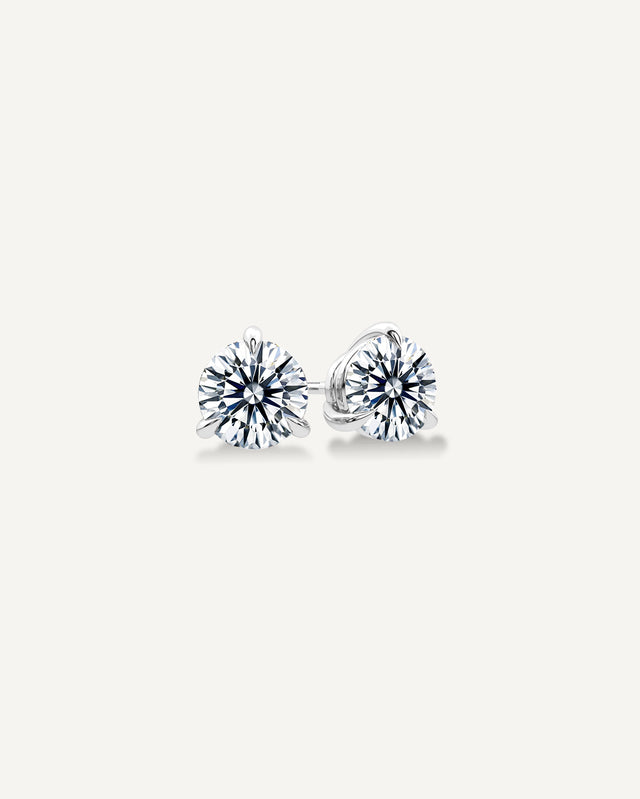 0.60CT TDW Diamond Grace Stud Earrings