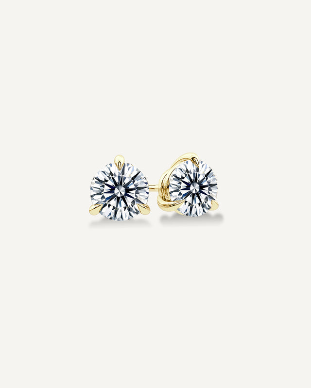 0.80CT TDW Diamond Grace Stud Earrings